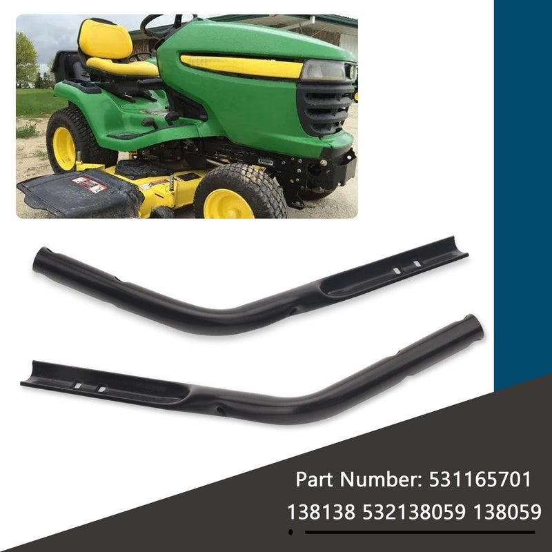 BERPSE 136-5924-05 Right Hand Lower Handle & 136-5923-05 Left Hand Lower Handle Compatible with Toro 21" Mulching/Rear Bagging Lawn Mower, Replaces 127-0657-05 127-0658-05 - Image 3